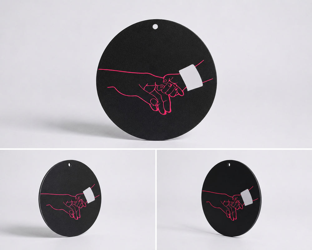 Newborn Hospital Tag Memory Stand