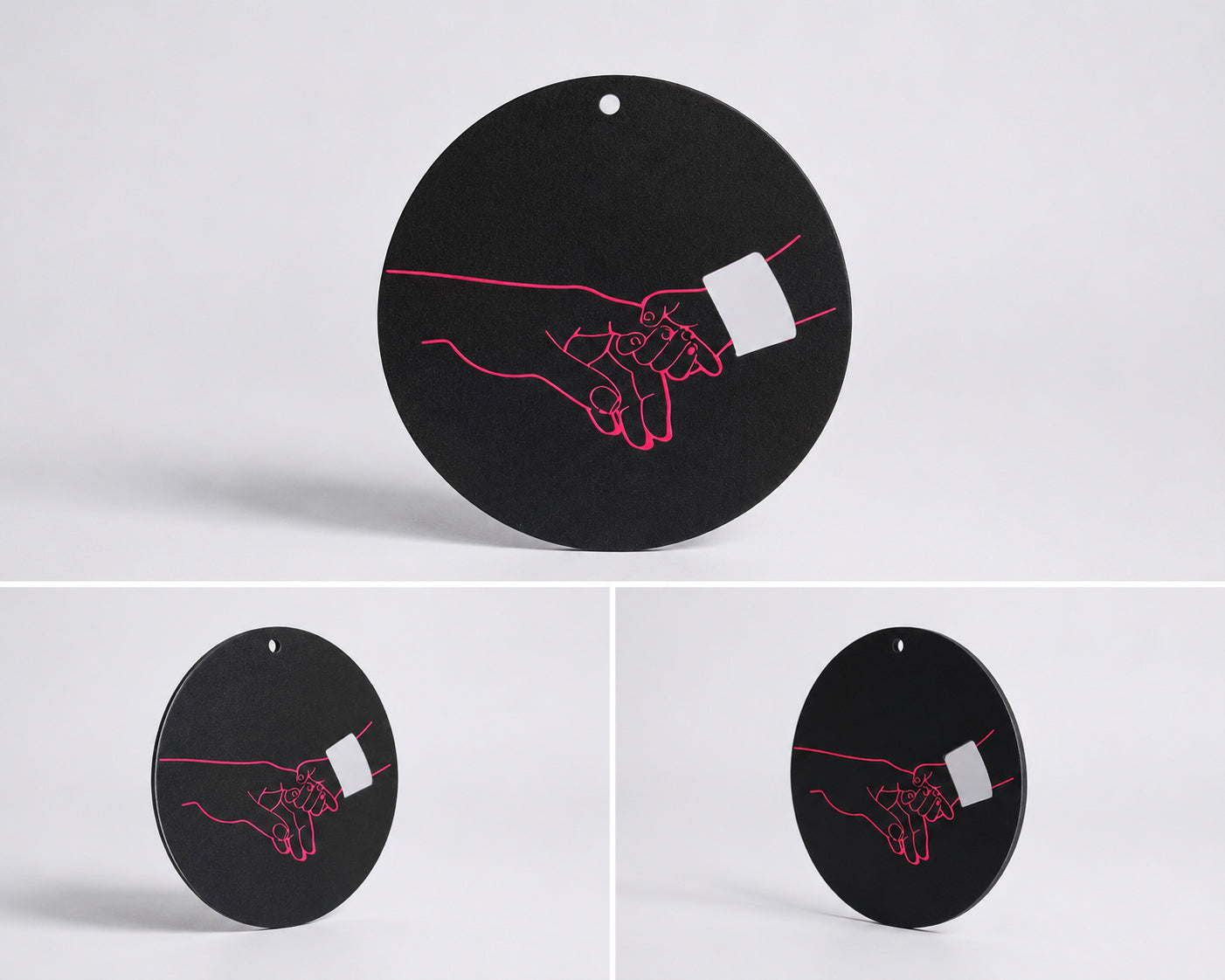Newborn Hospital Tag Memory Stand