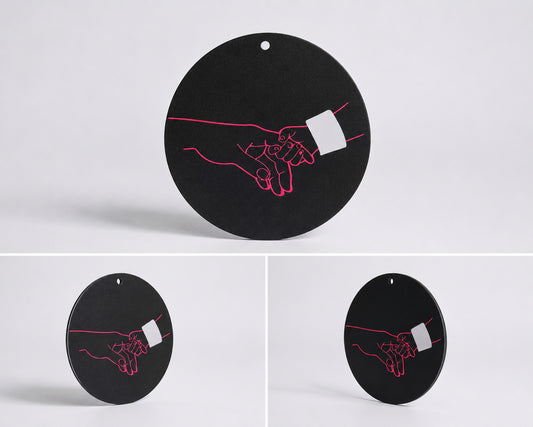 Newborn Hospital Tag Memory Stand
