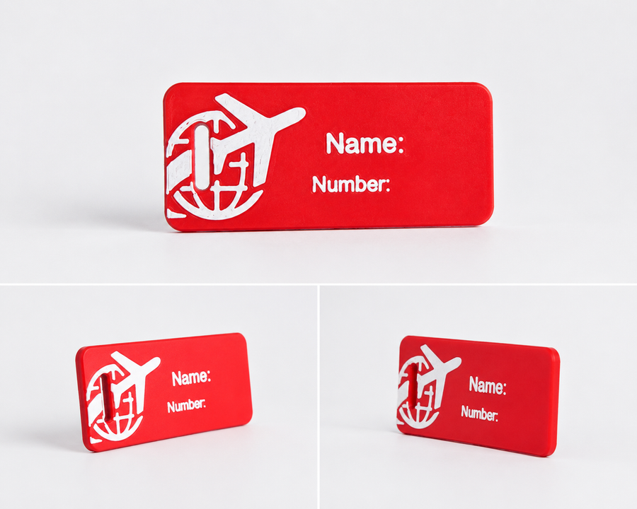 Personalised Travel Luggage Tag