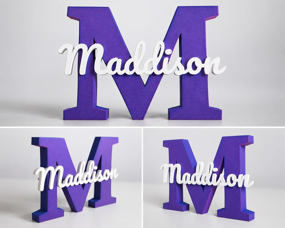 Personalised Name Stand – Custom Nursery Decoration