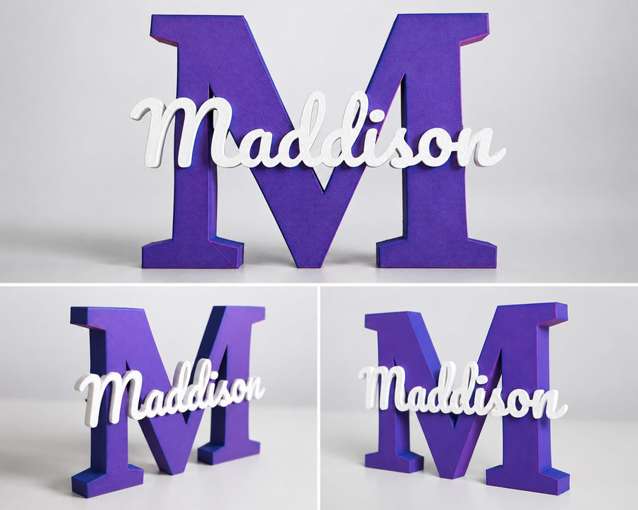 Personalised Name Stand – Custom Nursery Decoration