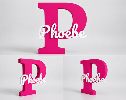Personalised Name Stand – Custom Nursery Decoration
